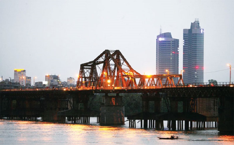 Long Bien Bridge - the iconic French construction in the heart of Hanoi