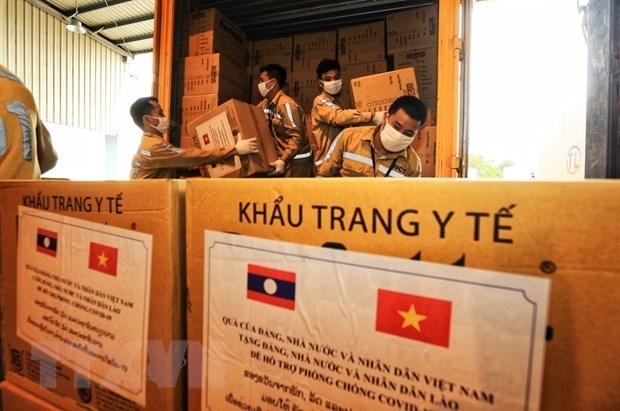 Vietnam Laos Friendship Association offers more support to help Laos fight Covid 19