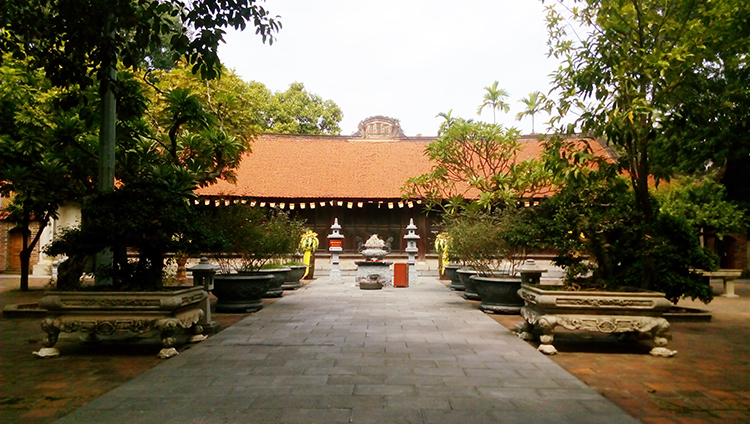 The ancient temple holds more than 3,000 woodblocks of Buddhist scriptures