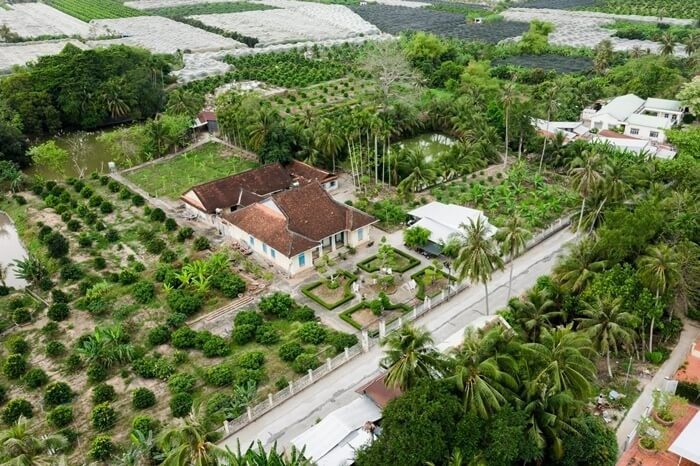 Visit the ancient house of Tran Ba The Can Tho to find traces of time