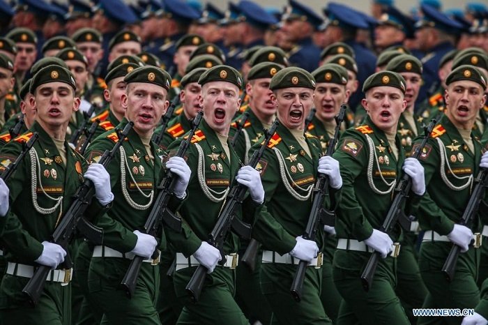 Russia holds military parade to mark V-Day
