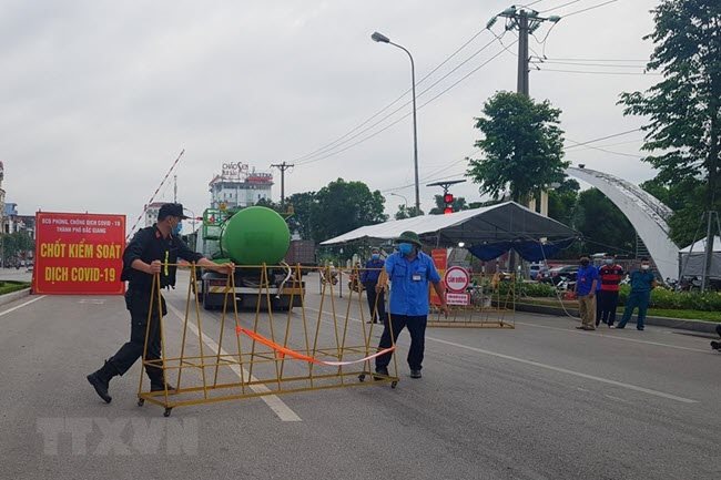 Bac Giang City lifts social distancing restrictions