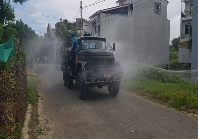 Ha Tinh City begins social distancing from 12.00 p.m.