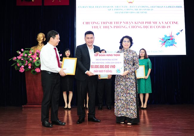 Hung Thinh Corporation indefatigably contributes to community’s development