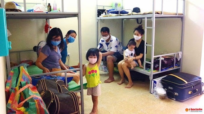 Bac Giang: Children under five allowed to be quarantined at home