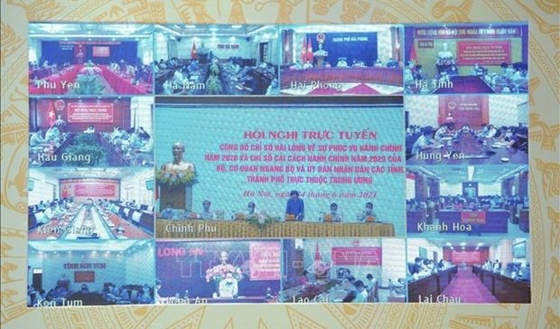Central bank, Quang Ninh continue to top 2020 administrative reform index