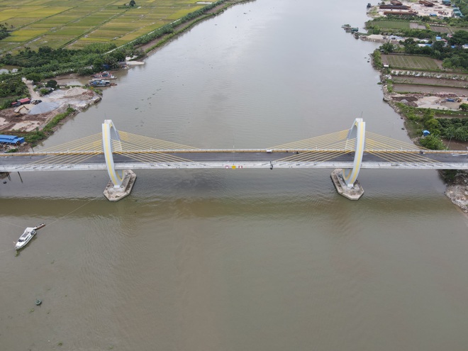 See the bridge of 400 billion VND in the shape of a “rice grain” connecting Hai Phong – Hai Duong