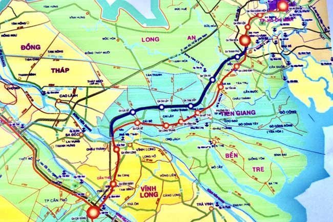 Three railways from HCMC proposed for development in 2021-2030