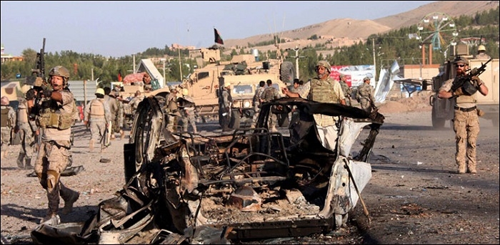 Taliban fighters launch attack on Ghazni, clash with Afghan troops