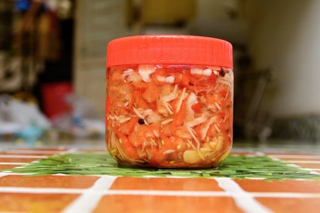 A unique side dish from Binh Dinh