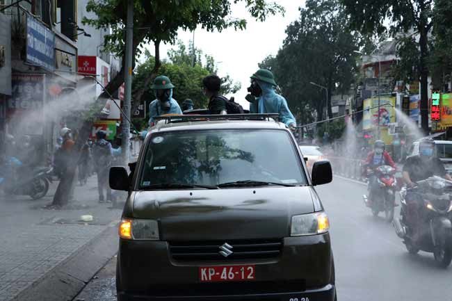 Entire HCMC to be disinfected in next seven days
