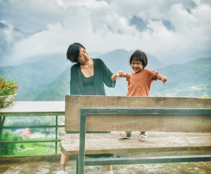 In a rented house, parents spend money to take their children to travel
