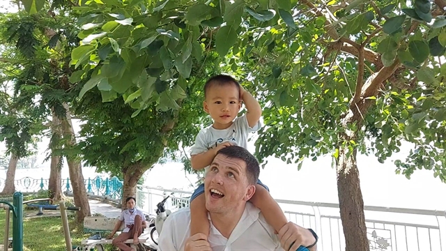 Irish man adopts Vietnamese orphan