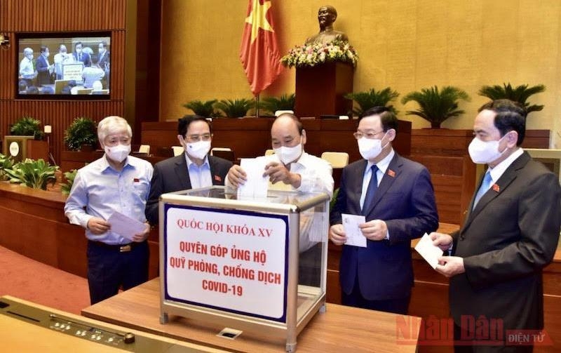 NA deputies donate to COVID-19 prevention and control fund