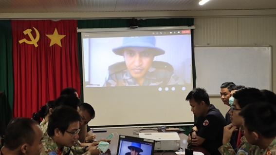 Vietnamese, Indian Level-2 Field Hospitals in South Sudan hold joint training