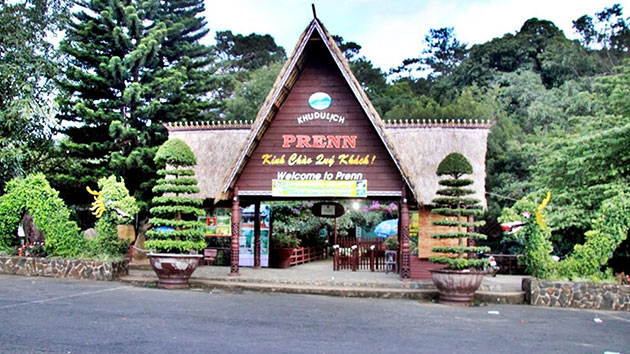 Prenn Waterfall – A beautiful tourist area located at the foot of Prenn