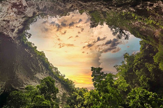 Spectacular natural shapes in UNESCO-recognized geopark