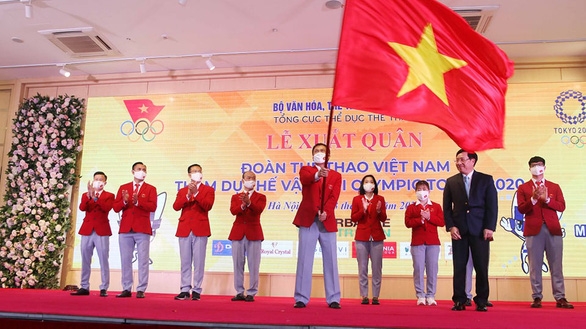 Vietnamese contingent given warm send-off ahead of Tokyo 2020 Olympics