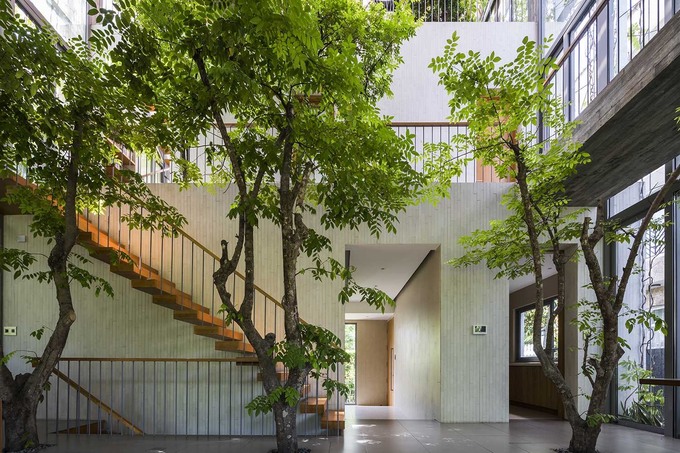 The Saigon house won 4 international awards thanks to the ‘tropical forest’