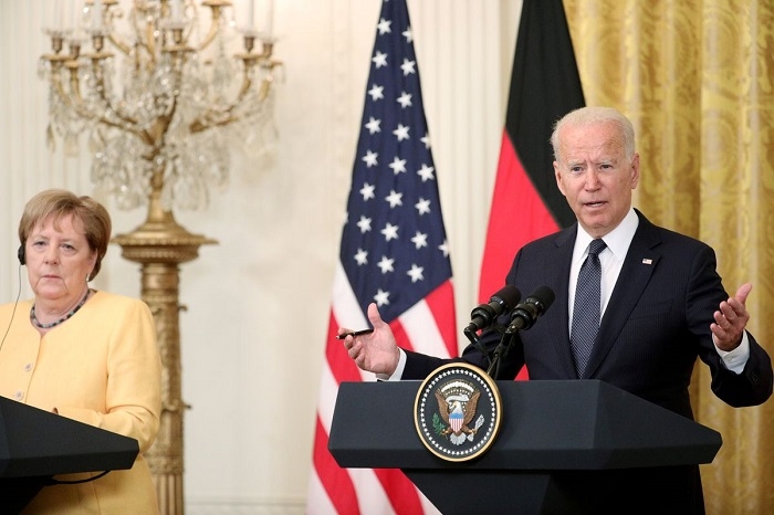 Biden says US reviewing how soon it can lift European travel ban