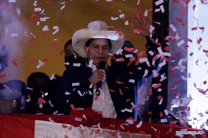 Pedro Castillo sworn in as Peru's new president