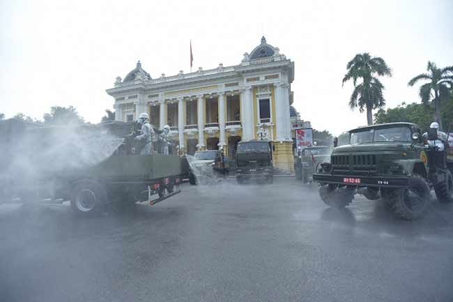 Health Ministry warns against large-scale disinfection of outdoor spaces
