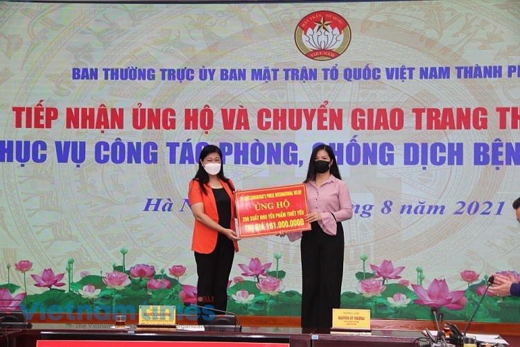 Organizations Individuals Support Hanoi in Covid 19 Fight