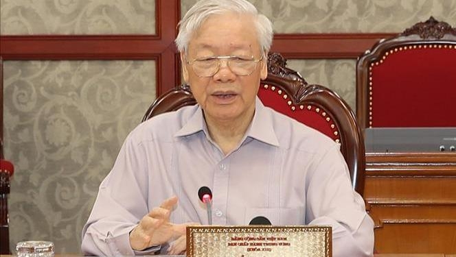 Party chief sends encouragement to Ho Chi Minh City authorities, people