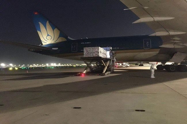 One more million Chinese Covid vaccine doses arrive in HCMC