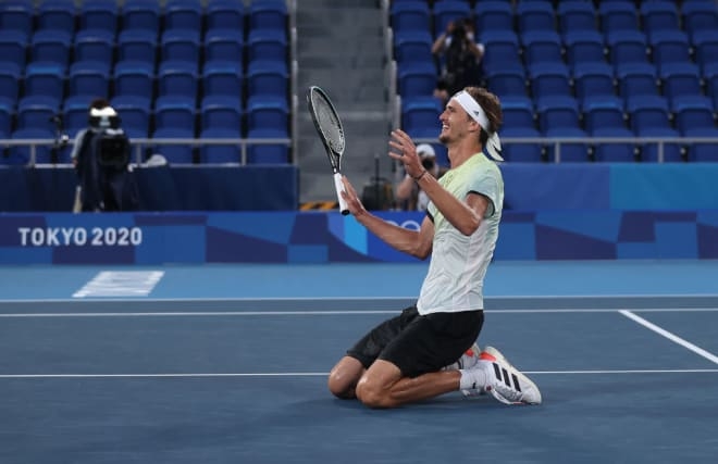 Olympics: Alexander Zverev wins gold in men's singles tennis