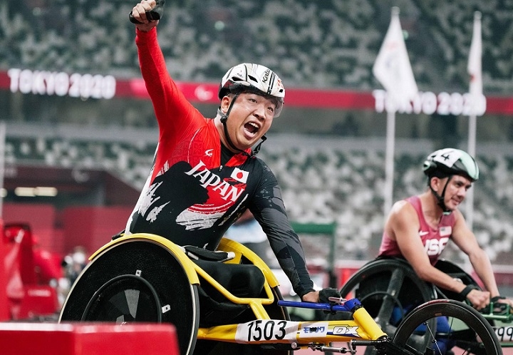 Paralympics: Wheelchair racer Tomoki Sato wins Japans first gold medal in athletics