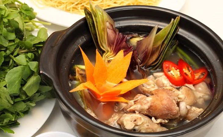Artichoke Stewed Pork Soup A Lovely Specialty From Dalat