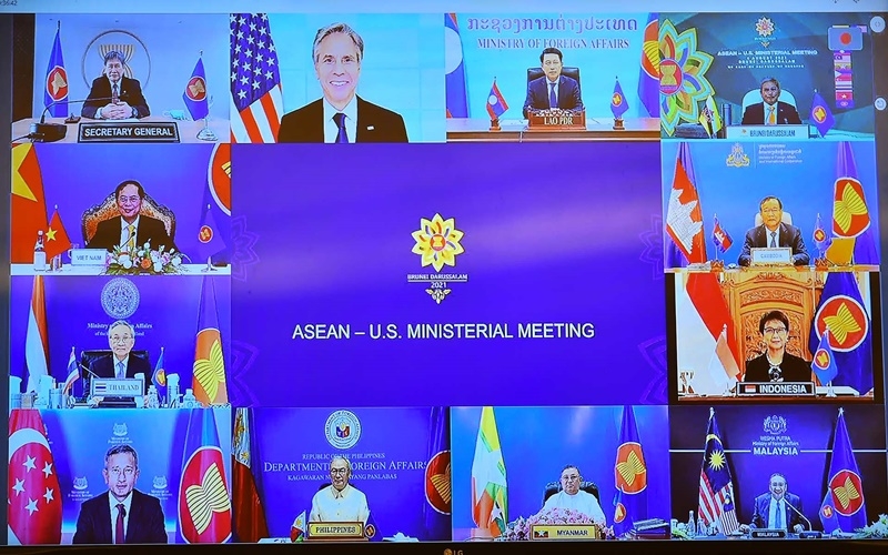ASEAN, US agree to continue prioritising COVID-19 response, support for sustainable recovery