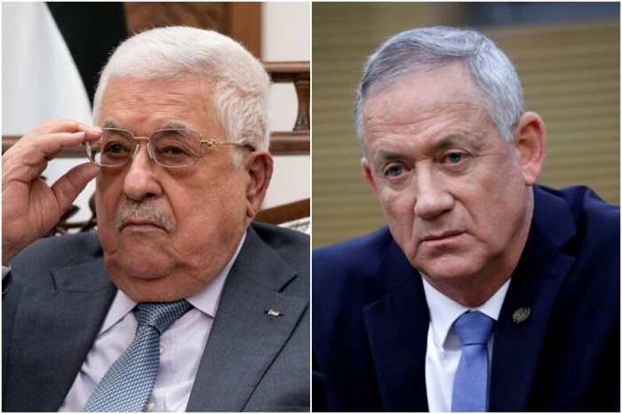Palestinian president meets with Israeli defense minister