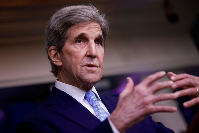 US climate envoy Kerry visits Japan, China for talks on emissions