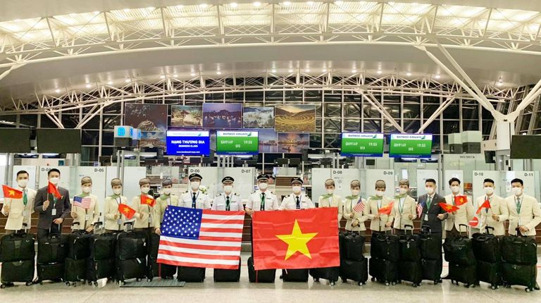 Bamboo Airways’ First Direct Vietnam-US Flight Lands In San Francisco