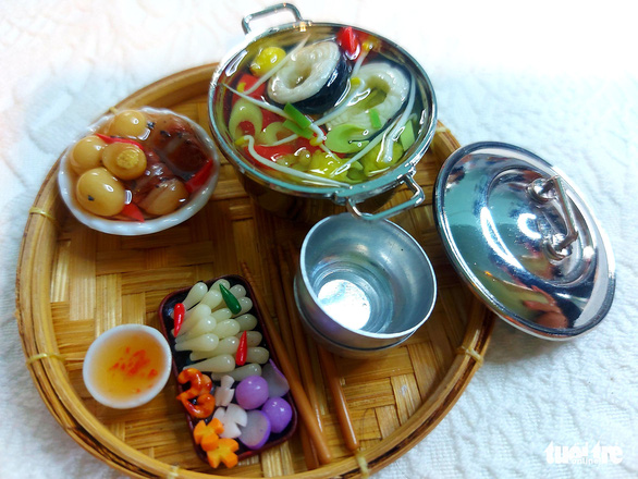 Mekong Delta woman pays homage to native cuisine with clay miniatures