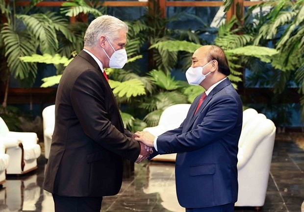 Cuba never feels alone thanks to solidarity with Vietnam: Top leader