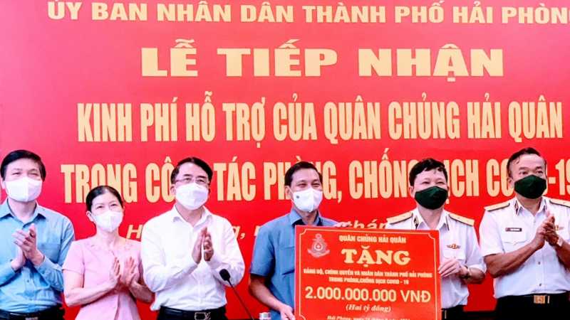 More support for Hai Phong in COVID-19 fight