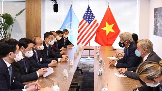 UNGA 76: President meets heads of state, WB President in New York