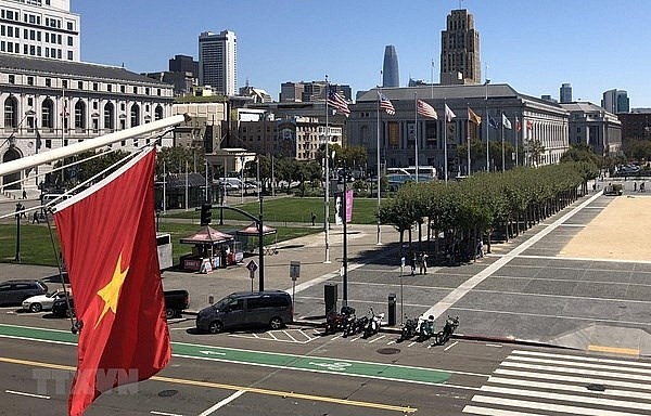 Vietnam s Flag Raised in San Francisco On National Day