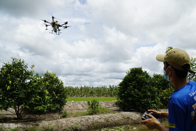 The profession of flying a sprayer in the West