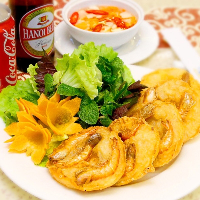 West Lake Shrimp Cake A Must try Tasty Specialty in Hanoi