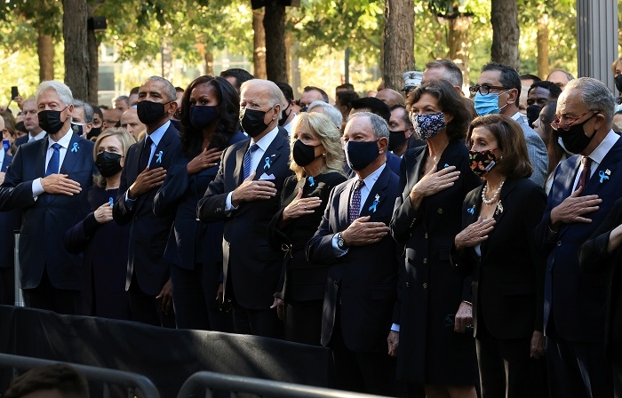 Biden visits all three attack sites on 20th anniversary of 9/11
