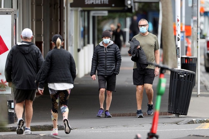 New Zealand says fall in COVID-19 cases shows Delta lockdown working