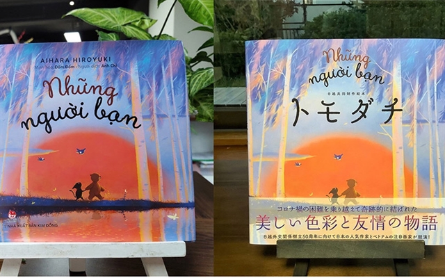 Comics illustrated by Vietnamese painter published in Japan