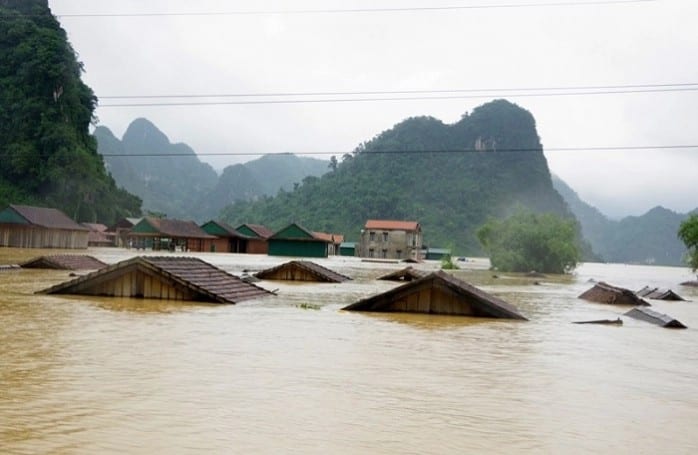 At least 8 dead and missing after heavy rainfall as the weather turns cold in Vietnam