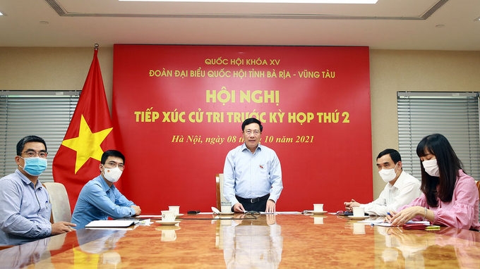 Deputy PM meets voters in Ba Ria-Vung Tau