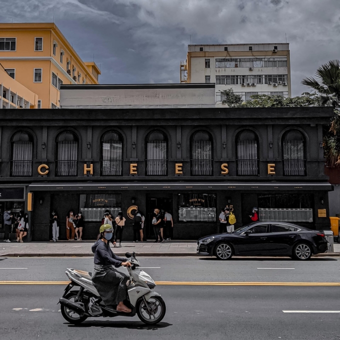 Outstanding black coffee shop in the center of Ho Chi Minh City