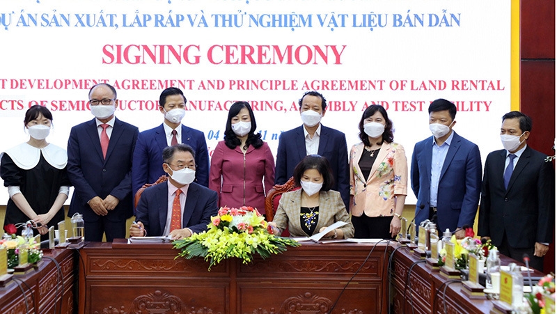 Korean semiconductor manufacturer to pour US$1.6 billion in Bac Ninh